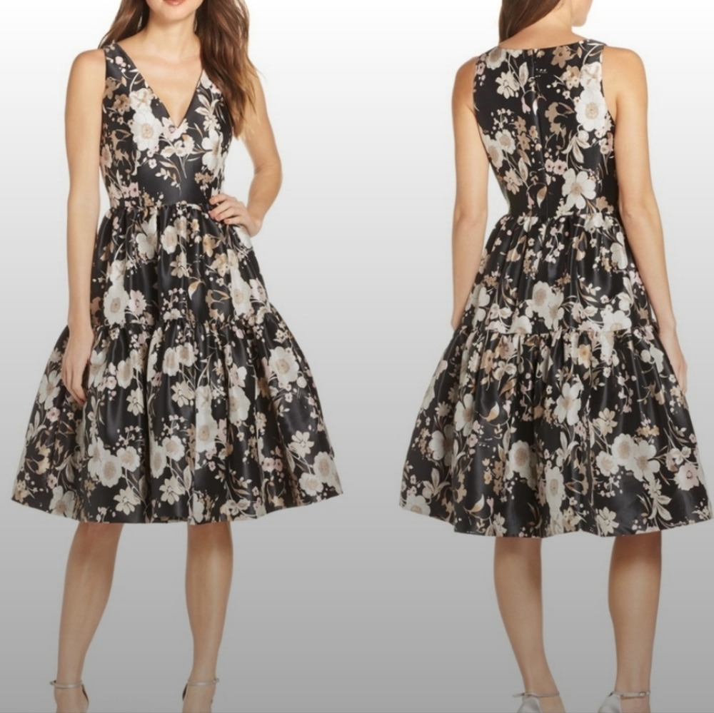 NWT Eliza J Floral Dress